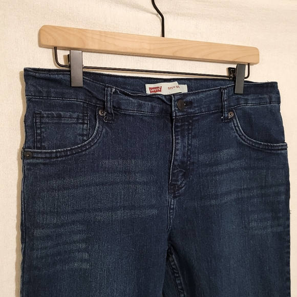Levi's 511 Slim Fit Dark Wash Jeans, size 30x30, 20R - Picture 3 of 6